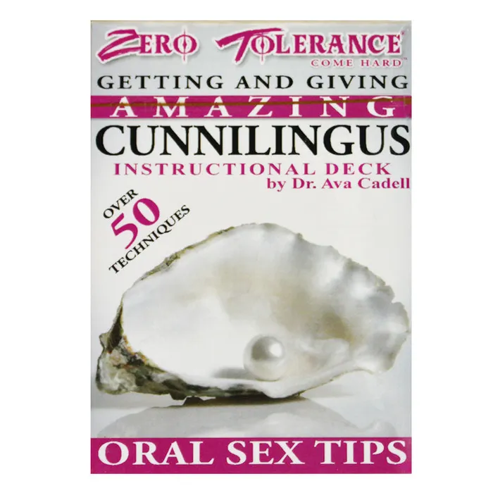 Zt Getting Giving Cunnilingus Cards Evolved Vibrators
