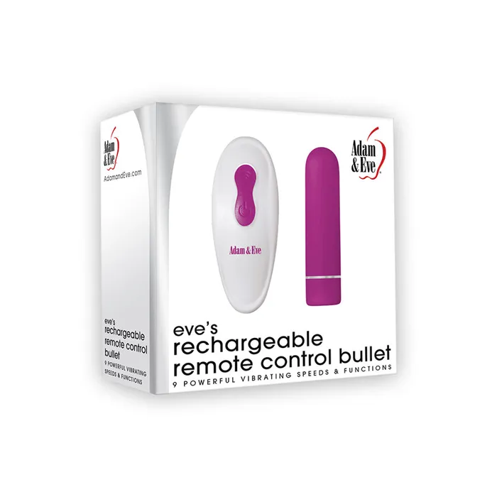 Adam Eve Female Sex Toys AE Eves Remote Control Bullet Vibrator