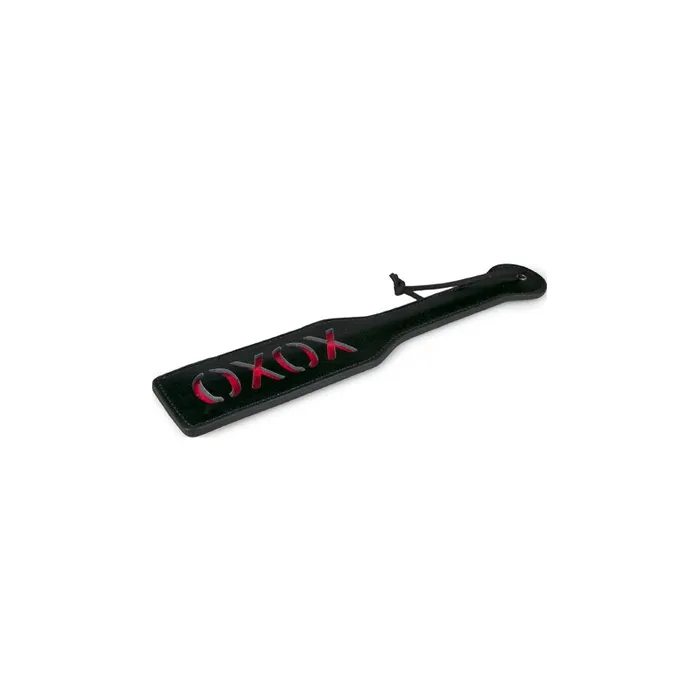 Anal Fetish Collection Spanking Paddle XOXO Black Anal Fetish Collection Spanking Paddle XOXO Black
