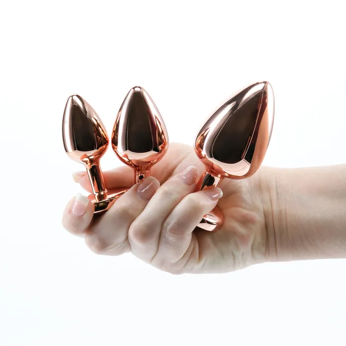 Anal nsnovelties Rear Assets Trainer Kit Rose Gold Anal nsnovelties Rear Assets Trainer Kit Rose Gold