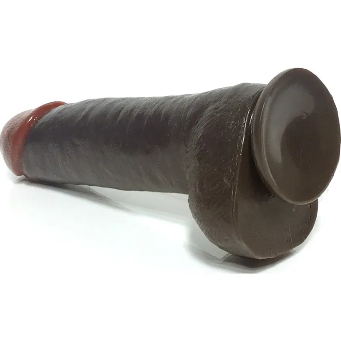 Anal Rascal Dildo Black Balled 12in Black