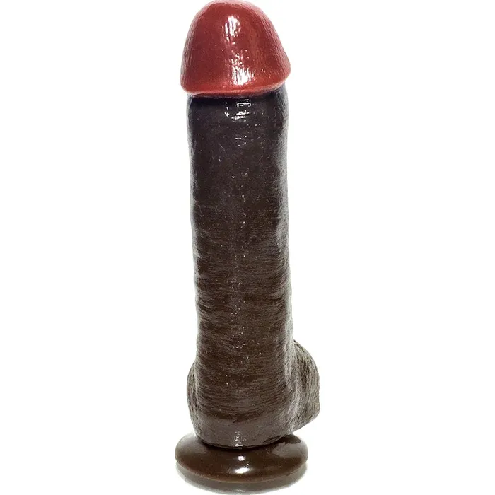 Anal Rascal Dildo Black Balled 12in Black