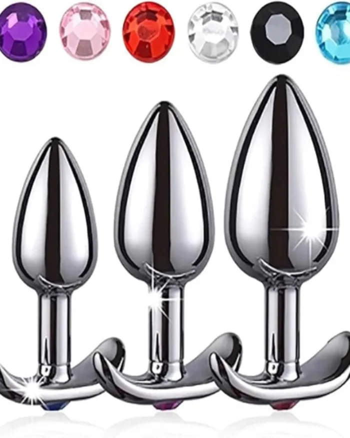 Anal Scandals Weighted Butt Plug With Metal Anchor Base by Scandals