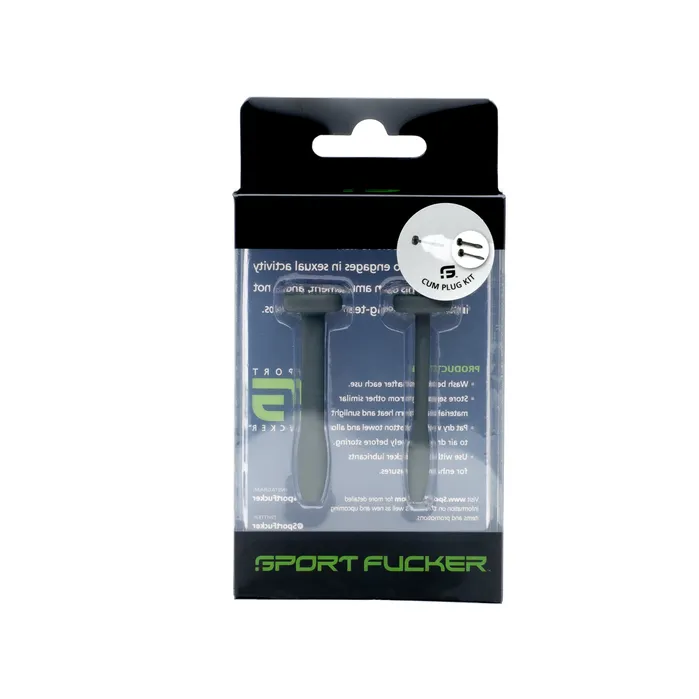 Anal Sport Fucker Cum Plug Penis Sound Kit Grey Sport Fucker