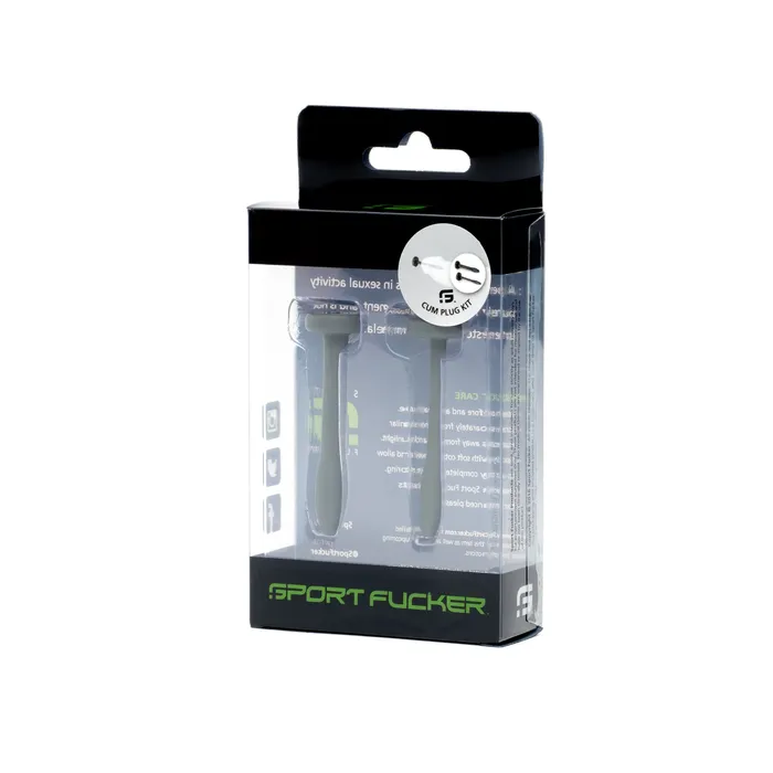 Anal Sport Fucker Cum Plug Penis Sound Kit Grey Sport Fucker