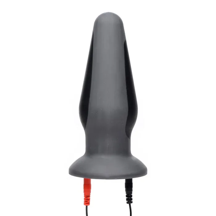 Anal Zeus Zeus Anal Amplifier Silicone eStim ElectroSex Plug Black