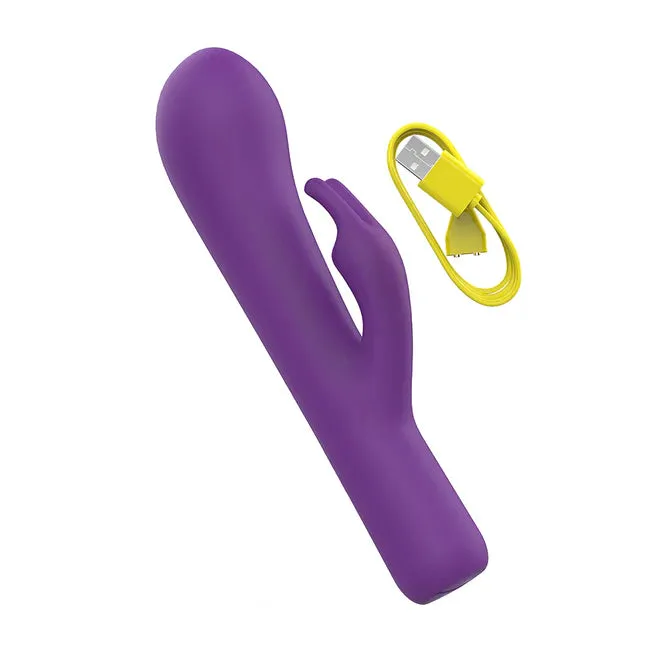 B Swish Vibrators Bwild Bunny Infinite Deluxe Dual Stimulator Purple