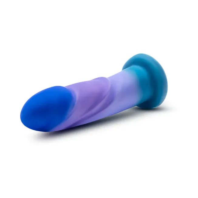 Blush Dildos Avant Midnight Rendezvous Silicone Dildo Ocean Blue