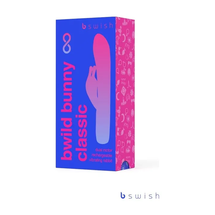 Bswish Vibrators Bwild Bunny Classic Infinite Pacific Blue