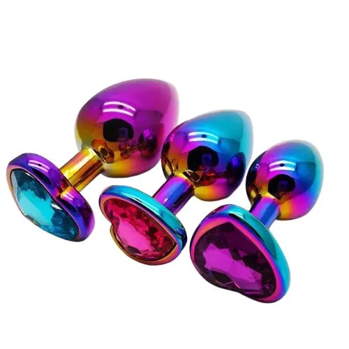 CalExotics Anal Stainless Steel Butt Plug Set