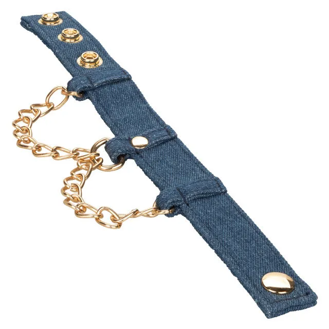 CaleXOtics RIDEEM WRIST CUFFS Premium Denim Collection CalExotics Couples