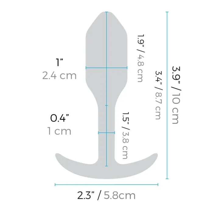 COTR Inc Anal bVibe Snug Plug 1 Vibrating Butt Plug