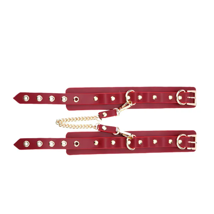 Couples Cool BDSM Set With Bag Erotic Toys For Adult Games Unisex Genuine Leather 4 PC Kits EVEs SECRETS