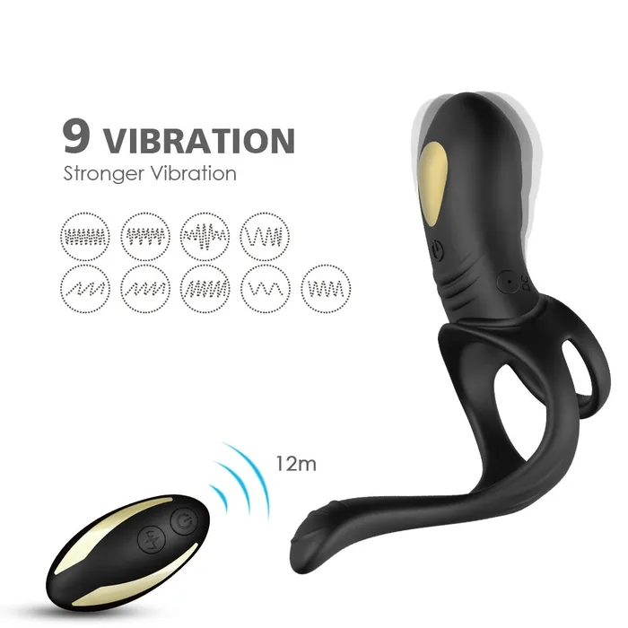 Couples GIO The Ultimate Remote Controlled Vibrating Cock Ring Your Pleasure Toys