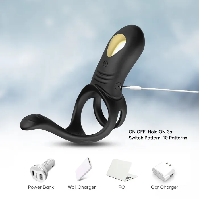 Couples GIO The Ultimate Remote Controlled Vibrating Cock Ring Your Pleasure Toys