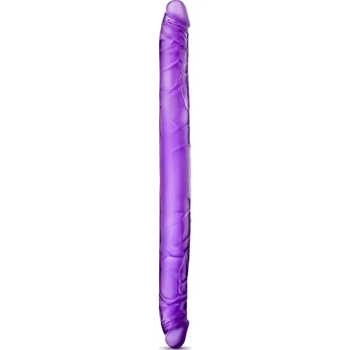 Dildos B Yours B Yours Double Dildo Purple 16in Purple