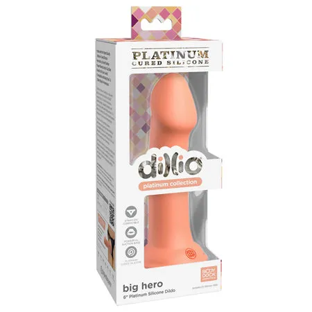 Dillio Big Hero 6 in Platinum Silicone Dildo All Colors Pipedream Dildos