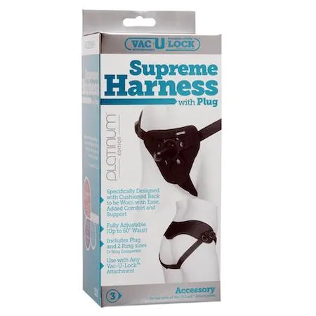 Doc Johnson Female Sex Toys Doc Johnson VacULock Platinum Edition Supreme Harness