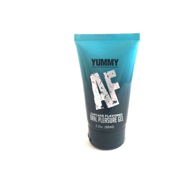 Enhancers Little Genie Yummy Af Oral Pleasure Gel 22 Oz Cupcake