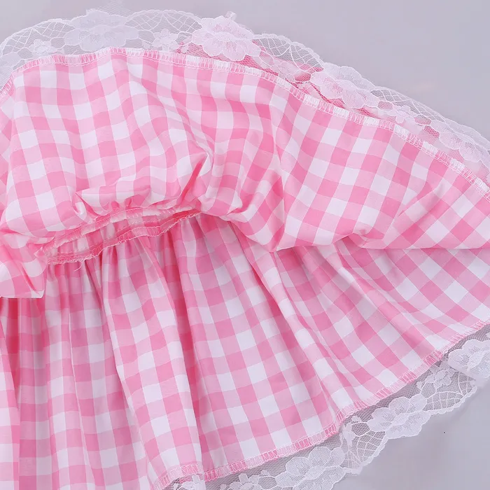EVEs SECRETS Female Sex Toys Elastic Waistband Short Skirt with Lace Sexy Pleated ALine Mini Skirt