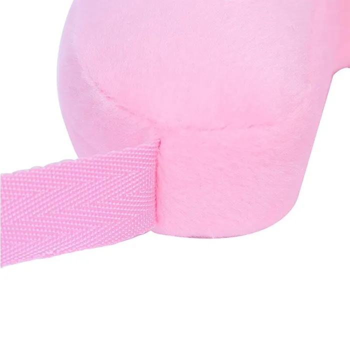 EVEs SECRETS Soft Handcuffs Legcuffs and UShaped Pillow BDSM 3Pcs Set Fetish Bandage for Adult Games Anal