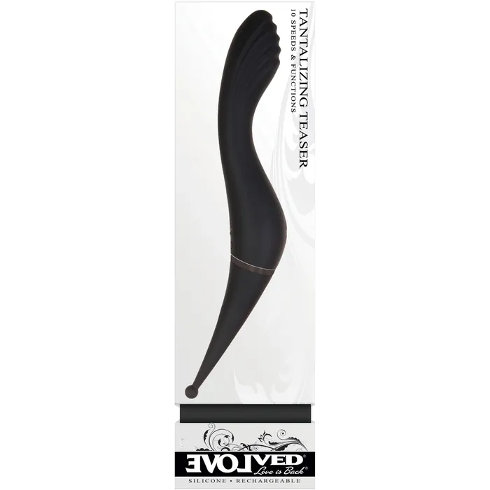 Evolved Novelties Vibrators Tantalizing Teaser Black Evolved Novelties Vibrators Tantalizing Teaser Black