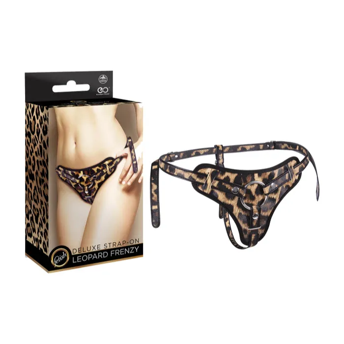 EXCELLENT POWER Vibrators LEOPARD FRENZY DELUXE STRAPON