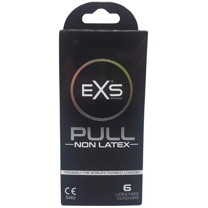 EXS Pull NonLatex Condoms UltraThin Hypoallergenic PreLubricated Exs Female Sex Toys EXS Pull NonLatex Condoms UltraThin Hypoallergenic PreLubricated Exs Female Sex Toys