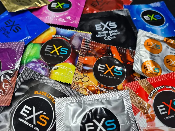 Exs Vibrators Condoms by EXS Textures Flavours and Sizes Vegan CrueltyFree