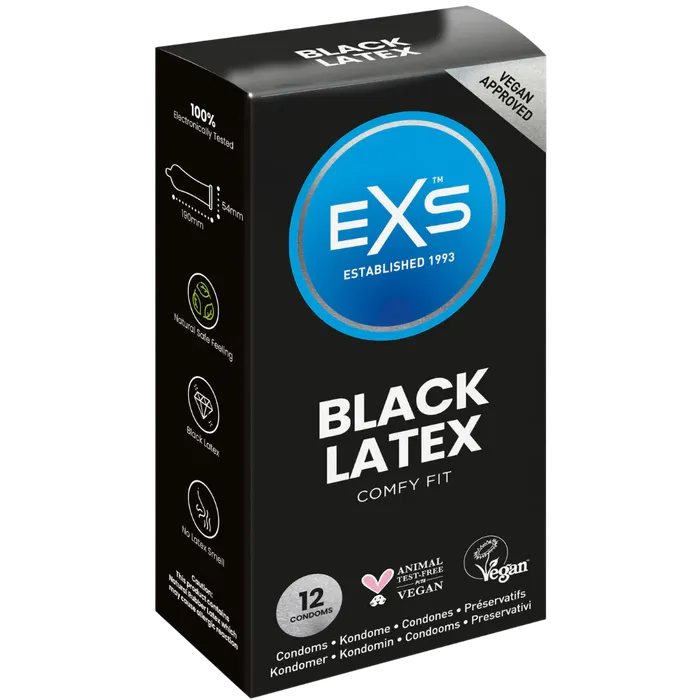 Exs Vibrators Condoms by EXS Textures Flavours and Sizes Vegan CrueltyFree