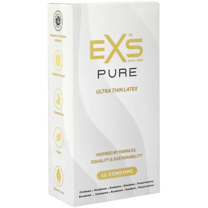 Exs Vibrators Condoms by EXS Textures Flavours and Sizes Vegan CrueltyFree