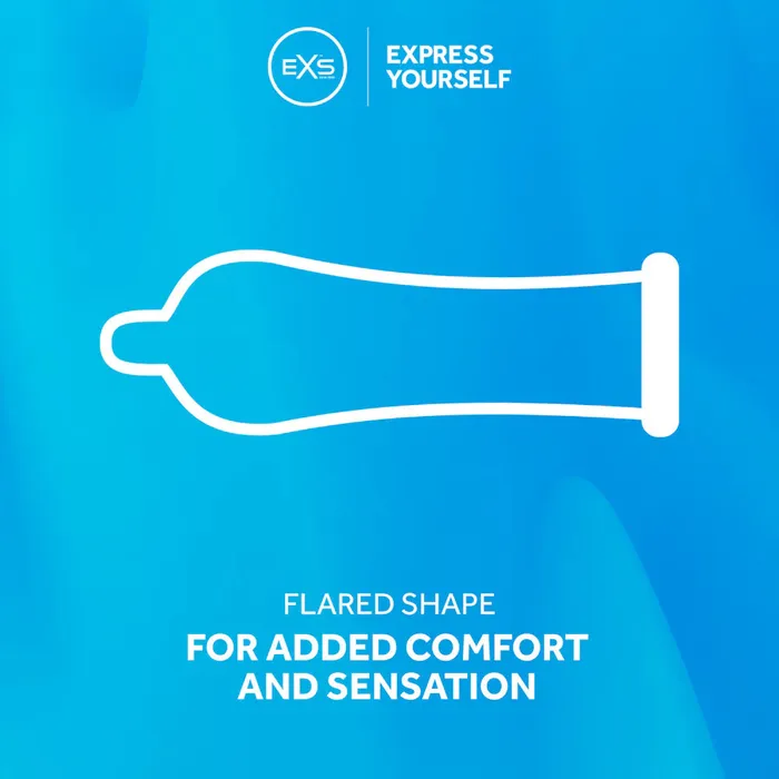 Exs Vibrators Condoms by EXS Textures Flavours and Sizes Vegan CrueltyFree