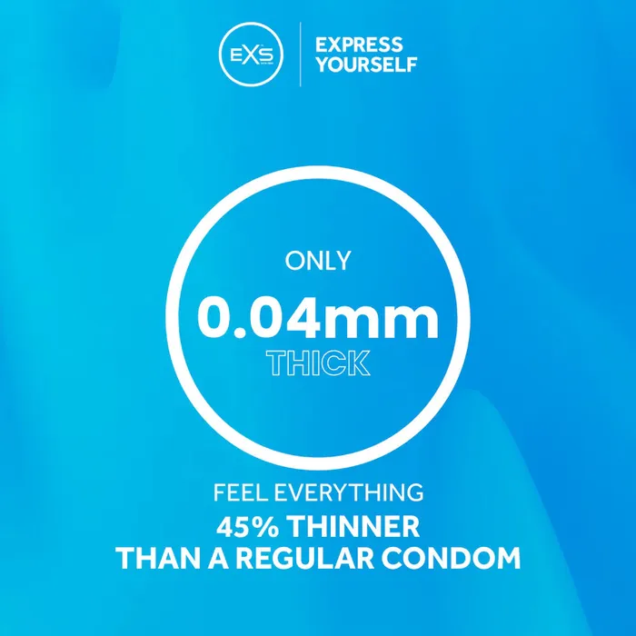 Exs Vibrators Condoms by EXS Textures Flavours and Sizes Vegan CrueltyFree