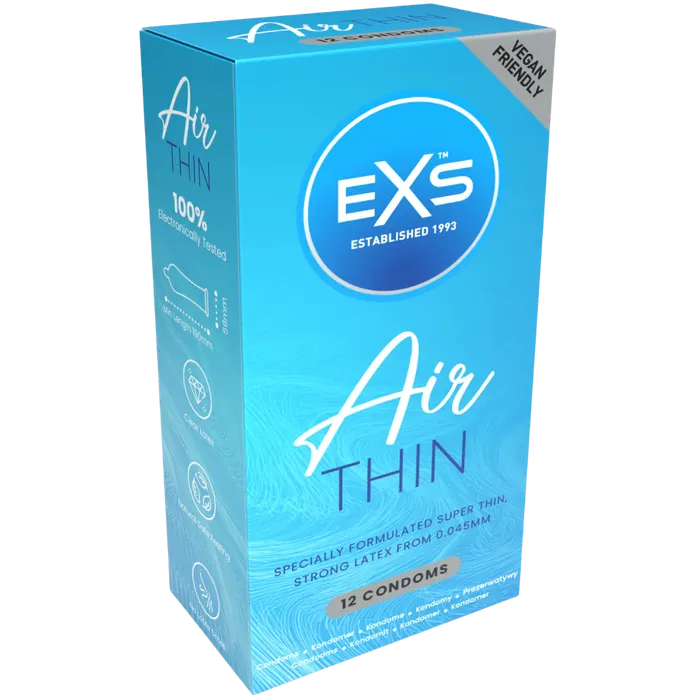 Exs Vibrators Condoms by EXS Textures Flavours and Sizes Vegan CrueltyFree