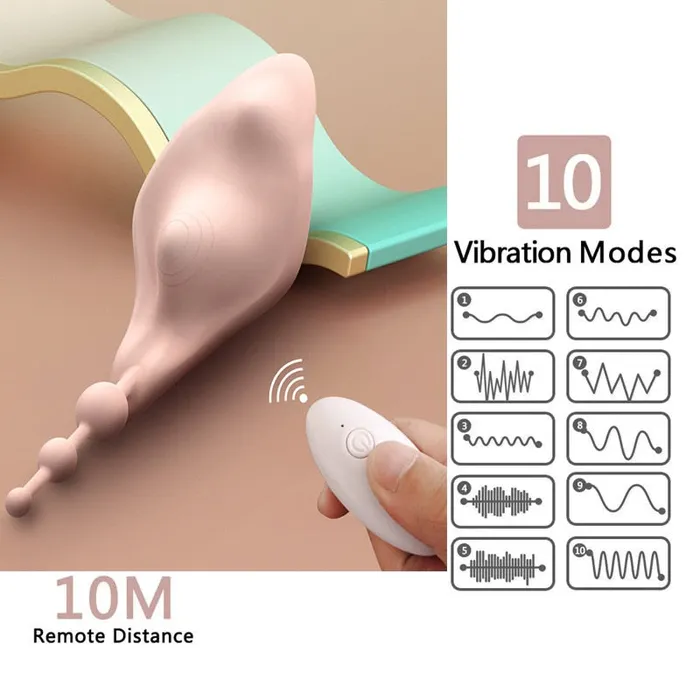 Female Clitoral Stimulator Remote Control Panties Vibrator Lusty Age Female Sex Toys
