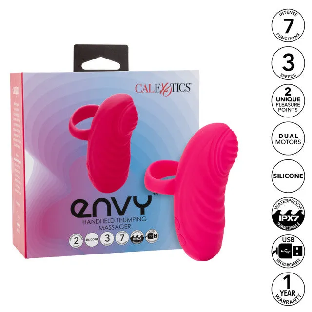 Female Sex Toys CALEXOTICS ENVY HANDHELD THUMPING MASSAGER