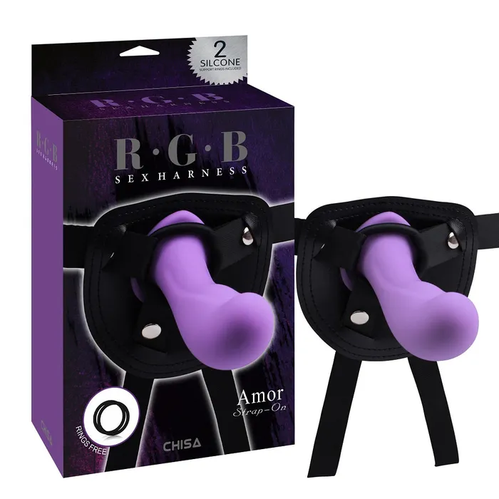 Female Sex Toys CHISA RGB AMOR STRAP ON