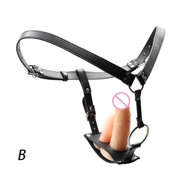 Female Sex Toys EVEs SECRETS Triple Penetration Strapon Harness Kit with Realistic Dildos