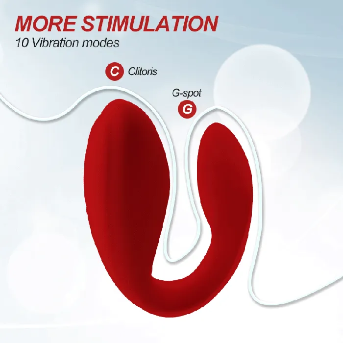 Female Sex Toys EVEs SECRETS Wireless Clit and GSpot Vibrator Adult Silicone Double Stimulator USB Rechargeable Sex Toy