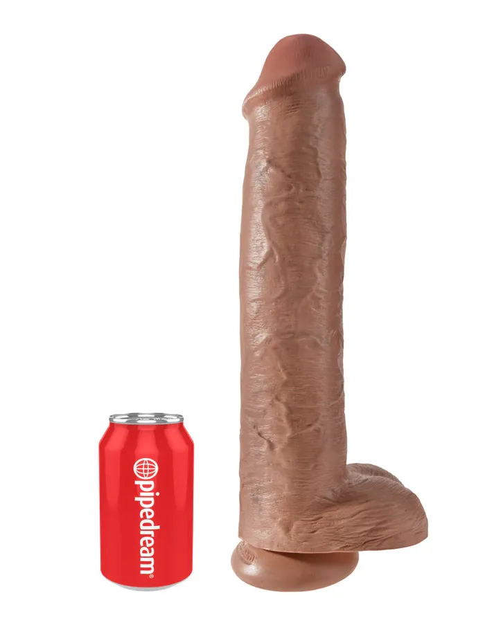 Female Sex Toys King Cock 15 in Realistic Dildo All Colors icon brands