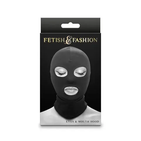 FETISH AND FASHION EYES AND MOUTH HOOD NS NOVELTIES Vibrators