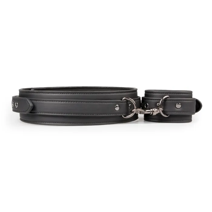 Fetish Collection Anal Thigh and Wrist Cuff Fetish Collection Set in Black