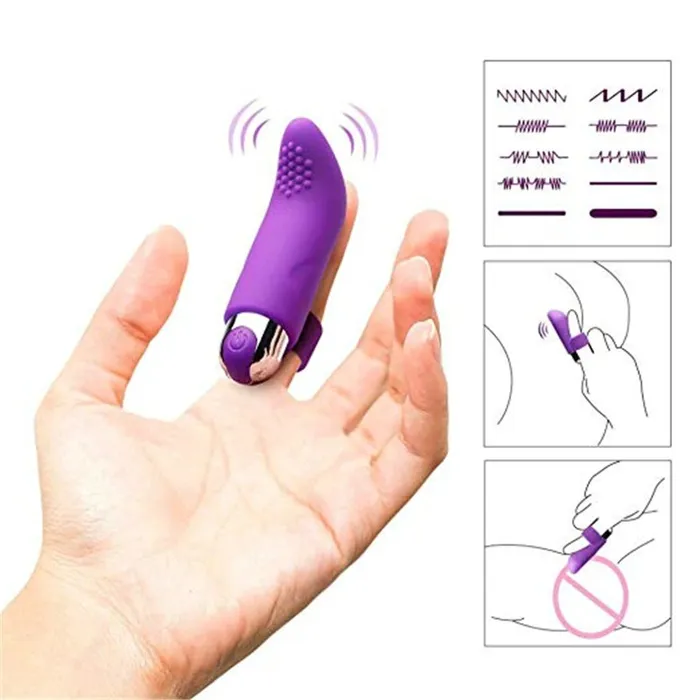 Finger Vibrator for Women Adult Mini Clitoris Stimulator Bullet Sex Toy EVEs SECRETS Female Sex Toys