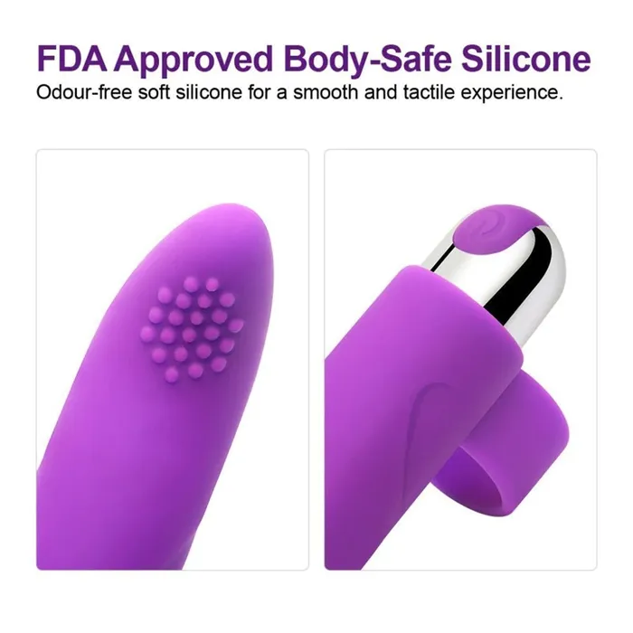 Finger Vibrator for Women Adult Mini Clitoris Stimulator Bullet Sex Toy EVEs SECRETS Female Sex Toys