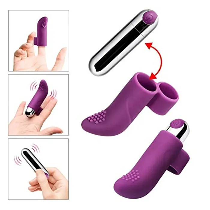 Finger Vibrator for Women Adult Mini Clitoris Stimulator Bullet Sex Toy EVEs SECRETS Female Sex Toys