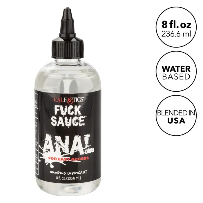 Fuck Sauce ANAL NUMBING Water Based Lubricant 2366ml CalExotics Lubricants