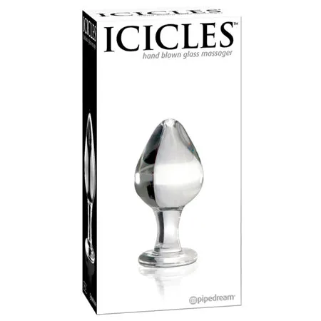 Icicles No 25 Glass Anal Plug 35 inch Pipedream Anal
