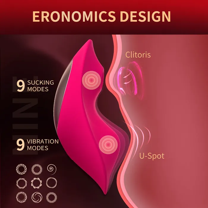 JazzToy Sucking Wearable Vibrator APPRemote Vibrators