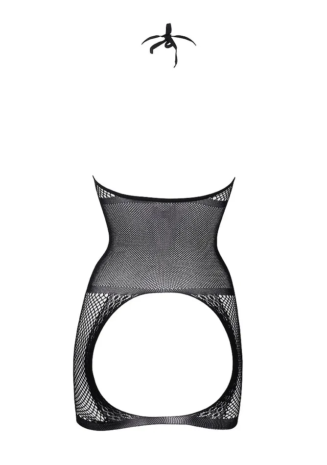 Le Desir Bliss Lingerie PEEK A BOO FISHNET DRESS Black Le Desir Bliss Lingerie Anal