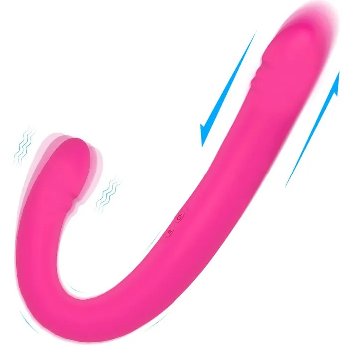 Long Female Vibrating Dildos Womens DoubleSided Masturbator Silicone Adult Sex Toys EVEs SECRETS Male Sex Toys Long Female Vibrating Dildos Womens DoubleSided Masturbator Silicone Adult Sex Toys EVEs SECRETS Male Sex Toys